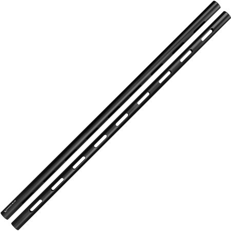 Kondor Blue 18" PPSh 15mm Threaded Aluminum Rod, Raven Black, 2-Pack