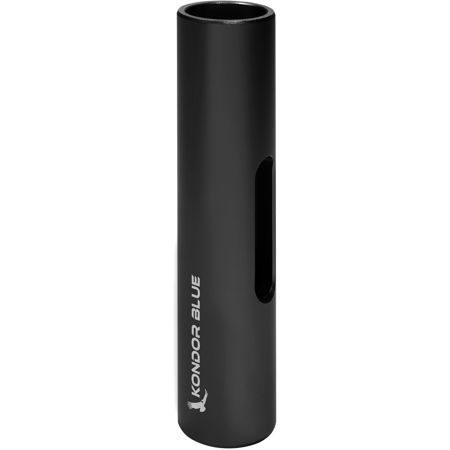Kondor Blue 3" PPSh 15mm Threaded Aluminum Rod, Raven Black