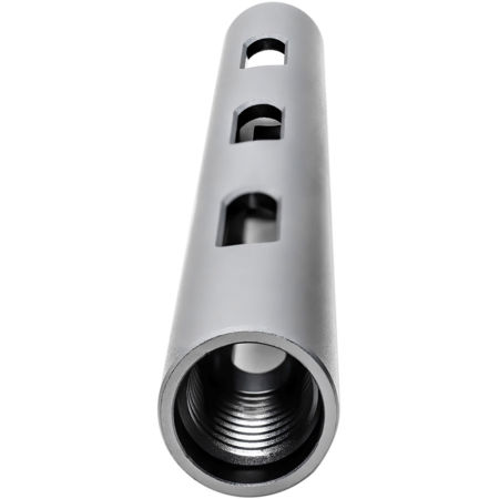 Kondor Blue 6" PPSh 15mm Threaded Aluminum Rod, Space Gray