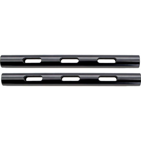 Kondor Blue 6" PPSh 15mm Threaded Aluminum Rod, Raven Black, 2-Pack