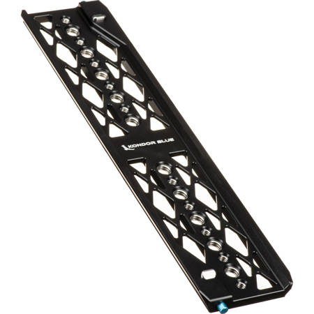 Kondor Blue 12" ARRI Lightweight Dovetail Plate, Raven Black