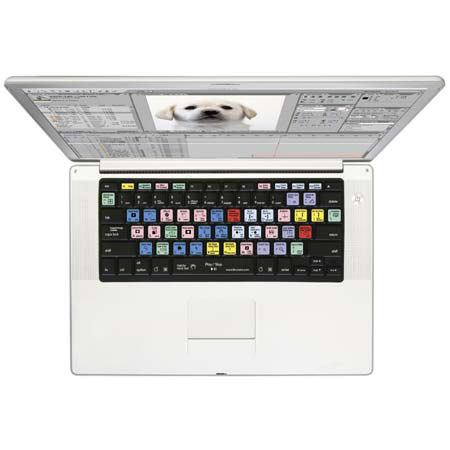 KB Covers After Effects Keyboard Cover for the Powerbook & MacBook Pro - Black