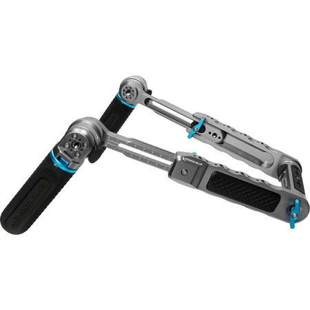 Kondor Blue Pro Pivot Arms and Reversible Hand Grips Bundle, Space Gray