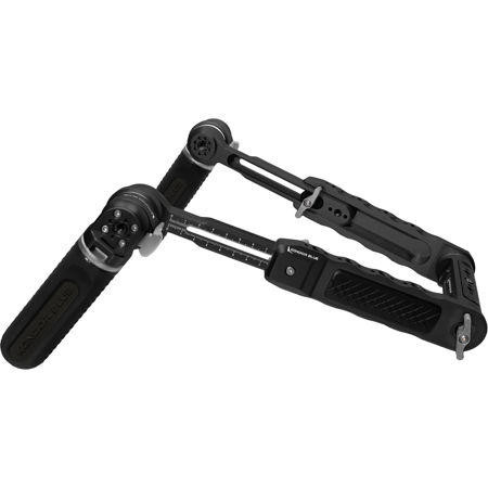 Kondor Blue Pro Pivot Arms and Reversible Hand Grips Bundle, Raven Black