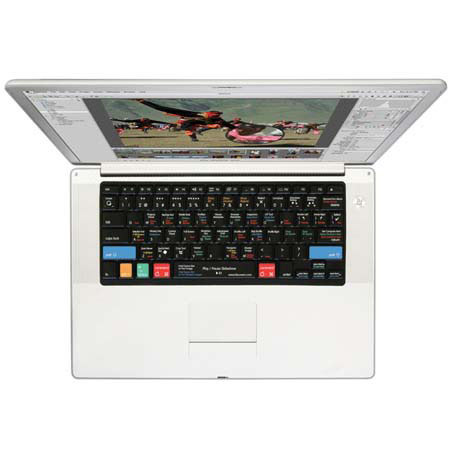 KB Covers Aperture Keyboard Cover for the Powerbook & MacBook Pro - Black