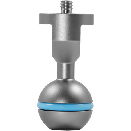 Kondor Blue 1/4"-20 Ball Head for Magic Arms, Gray
