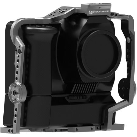 Kondor Blue Full Camera Cage for BMPCC 6K Pro, Requires Battery Grip, Space Gray