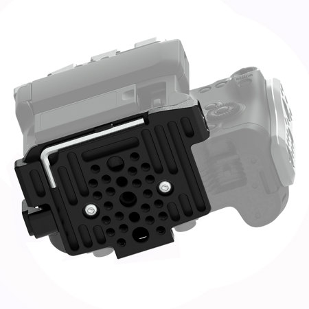 Kondor Blue Bottom Plate for Canon C70 Camera, Raven Black