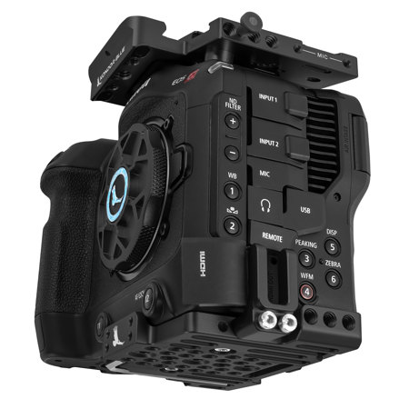 Kondor Blue Bottom Plate for Canon C70 Camera, Raven Black