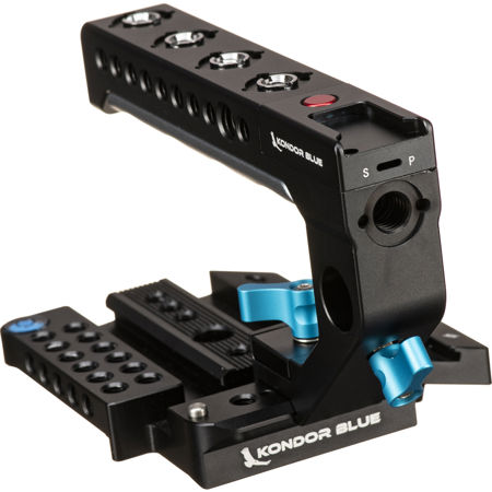 Kondor Blue Base Rig for Canon C70 Camera, Raven Black