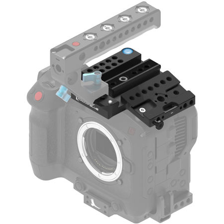 Kondor Blue Top Plate for Canon C70 Camera, Raven Black