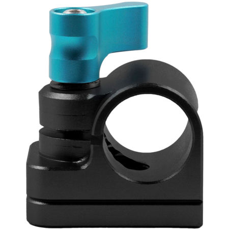 Kondor Blue 15mm Rod Clamp to Accessory Mount, Raven Black