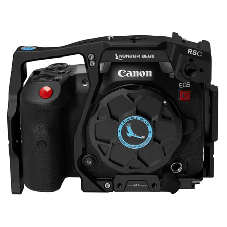 Full Camera Cage with Top Handle for Canon EOS R5 C Camera, Raven Black