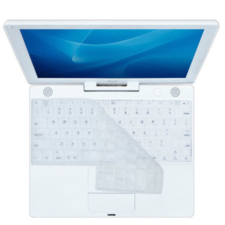 KB Covers Clear (Ice) Keyboard Cover for iBook/Titanium