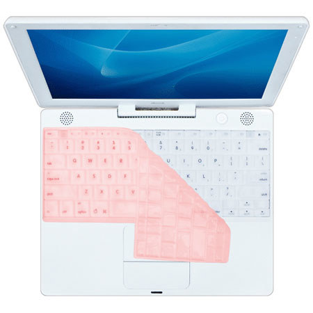 KB Covers Pink(Coral) Keyboard Cover for iBook/Titanium