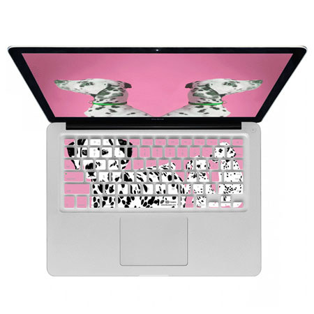 KB Covers Dalmations Pink Keyboard Cover for MacBook/MacBook Air 13.3"/MacBook Pro