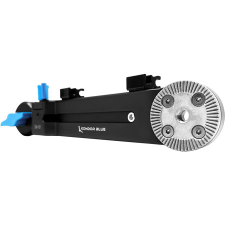 Kondor Blue 8-11.5" Adjustable Rosette Extender Arm, Right, Raven Black