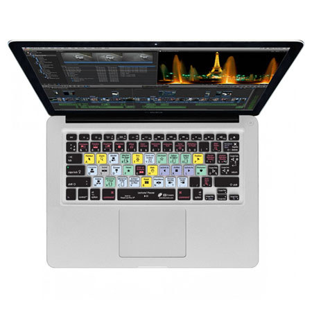KB Covers Final Cut Pro X AZERTY (French) Keyboard Cover for MacBook Air 13.3"/Pro