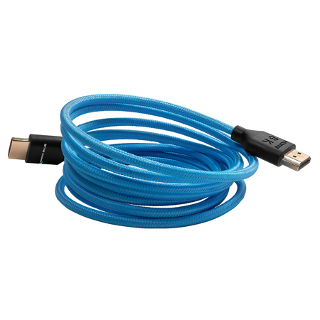 Kondor Blue 7' 4K HDMI 2.0 Nylon Braided Cable, Blue