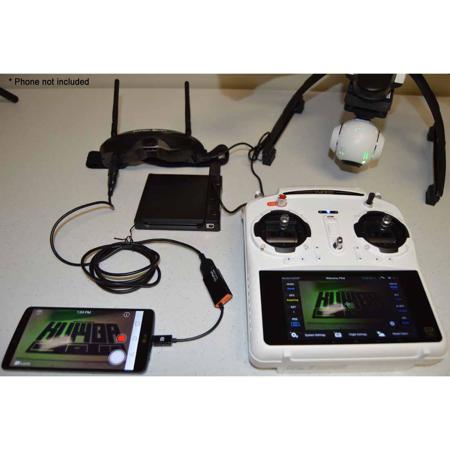 KumbaCam FPV Goggles Kit for Quadcopters (Android Slimport Adapter)