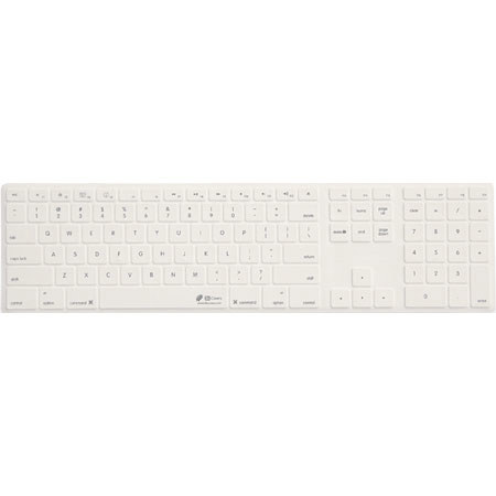 KB Covers White Keyboard Cover for Apple Ultra-Thin