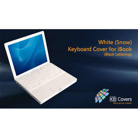 KB Covers White Keyboard Cover for ibook/Powerbook