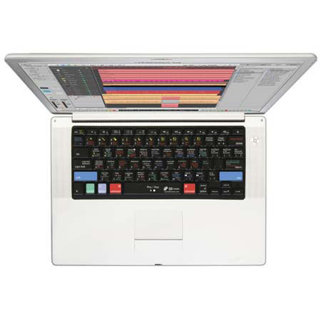 KB Covers Logic Pro/Express Keyboard Cover f/MacBook Pro & Powerbook - Black