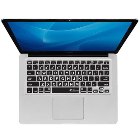 KB Covers LT-M-CB Large Type Keyboard Cover for MacBook