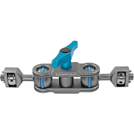 Kondor Blue Cine Magic Arm with Double Ball Heads, 3/8"-16 ARRI, Space Gray
