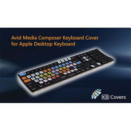KB Covers Avid Media Composer Keyboard Cover f/Apple Wireless Keyboard #MC-K-BC