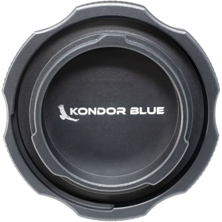 Kondor Blue Aluminum Body Cap for Micro Four Thirds Cameras, Space Gray