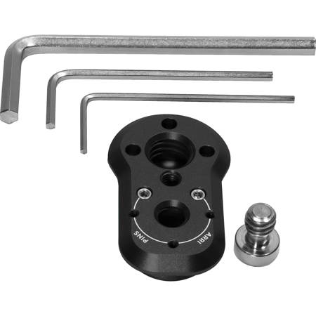 Kondor Mini Lock Quick Release Plate for Professional Camera Workflows Male Plate Raven Black