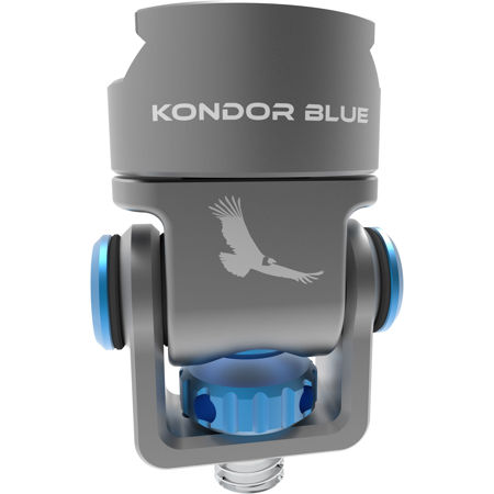 Kondor Blue Swivel Tilt Monitor Mount with NATO Clamp Version, Space Gray