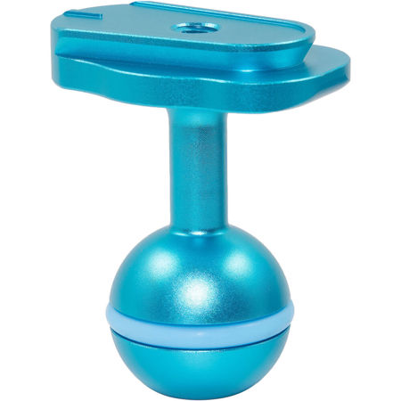 Kondor Blue Mini Quick Release to Ball Head for Magic Arms, Blue