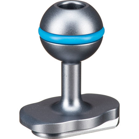 Kondor Blue Mini Quick Release to Ball Head for Cine Magic Arms, Space Gray