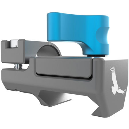 Kondor Blue 15mm NATO Single Rod Clamp Space Gray