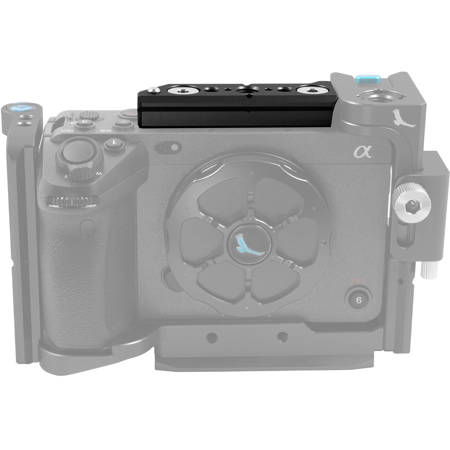 Kondor Blue Top NATO Rail Mount for Sony FX3/FX30 Camera Raven Black