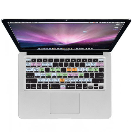 KB Covers OSX-M-CC Mac OS X Shortcuts Keyboard Cover