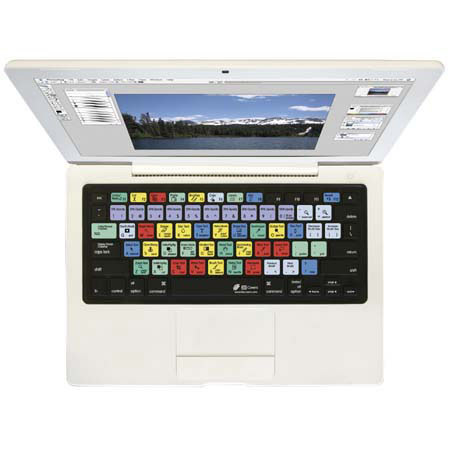 KB Covers PSMBC Photoshop MacBook Keyboard Cover, White