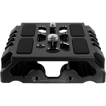 Kondor Blue Riser Plate for RED KOMODO, Raven Black