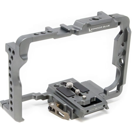 Kondor Blue Full Camera Cage for Panasonic LUMIX S1H, Space Gray