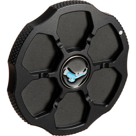 Kondor Blue Aluminum Body Cap for Sony E-Mount Cine Camera Lens Port,Raven Black