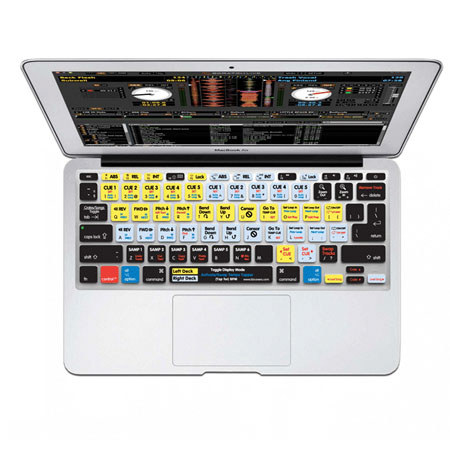 KB Covers Serato Scratch Live Keyboard Cover for MacBook Air 11.6" (European/ISO)
