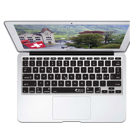 KB Covers Swiss Keyboard Cover for MacBook Air 11.6" (US & European Keyboards)