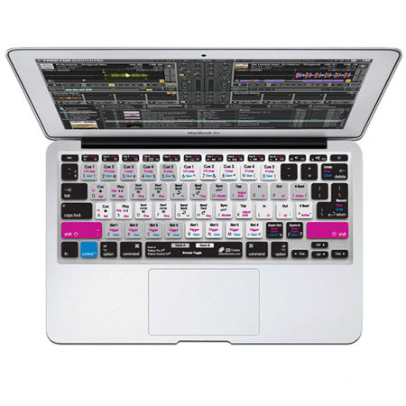 KB Covers Traktor Pro 2/Kontrol S4 Keyboard Cover for MacBook Air 11.6" (European)