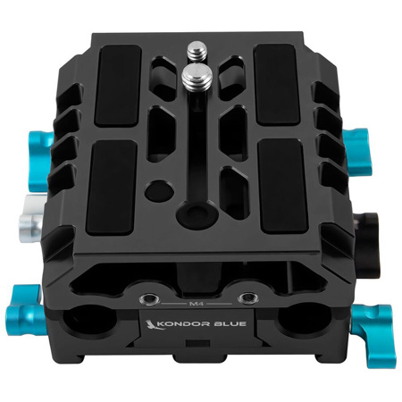 Kondor Blue LWS ARRI Bridge Plate with Riser Plate for RED KOMODO, Raven Black
