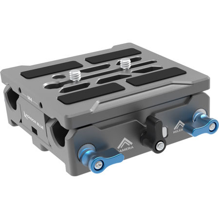 Kondor Blue LWS ARRI Bridge Plate w/Riser Plate for C70/6KPro/URSA Mini/FX6,Gray