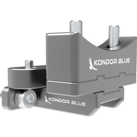Kondor Blue RF Lens Mount Support for Speed Boosters & Adapters, Space Gray