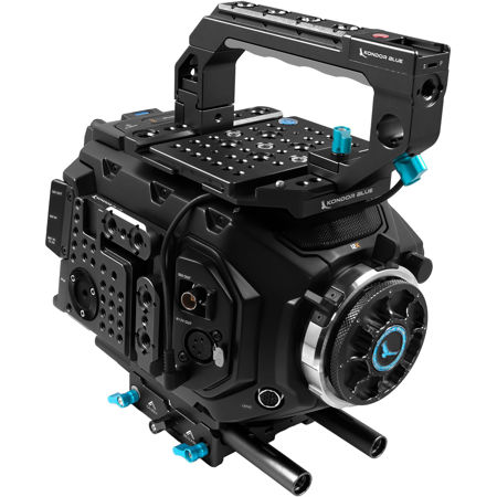 Kondor Blue Base Rig for Blackmagic Design URSA Mini 12K/4.6K/4K, Raven Black