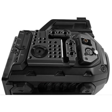 Kondor Blue Side Plate for Blackmagic Design URSA Mini 12K/4.6K/4K, Raven Black
